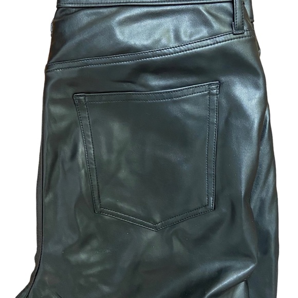 Abercrombie 90s vegan leather pants - Picture 4 of 4